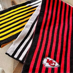 Kansas City Chiefs Scarf officially licensed by the NFL. Embroidered patch warm!
